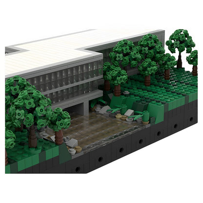 Columbus Indiana Mental Health Center 1:200 MOC Building Kit - 3