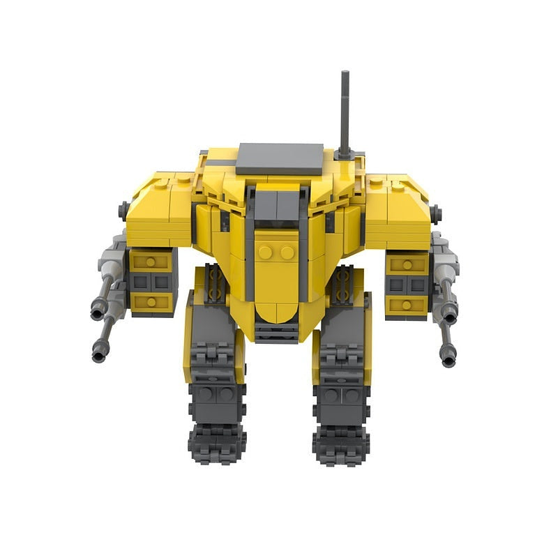 Combat Exosuit Battle Mech MOC Building Kit | Futuristic Robot Model - 2