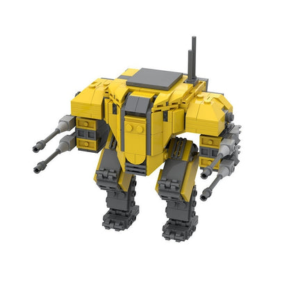 Combat Exosuit Battle Mech MOC Building Kit | Futuristic Robot Model - 4