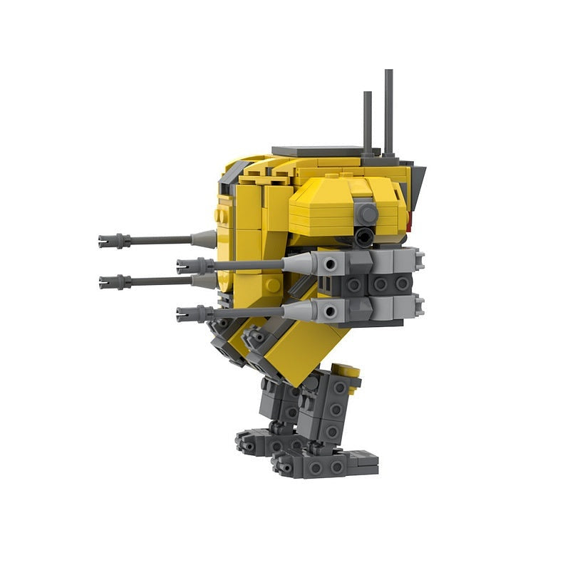 Combat Exosuit Battle Mech MOC Building Kit | Futuristic Robot Model - 5
