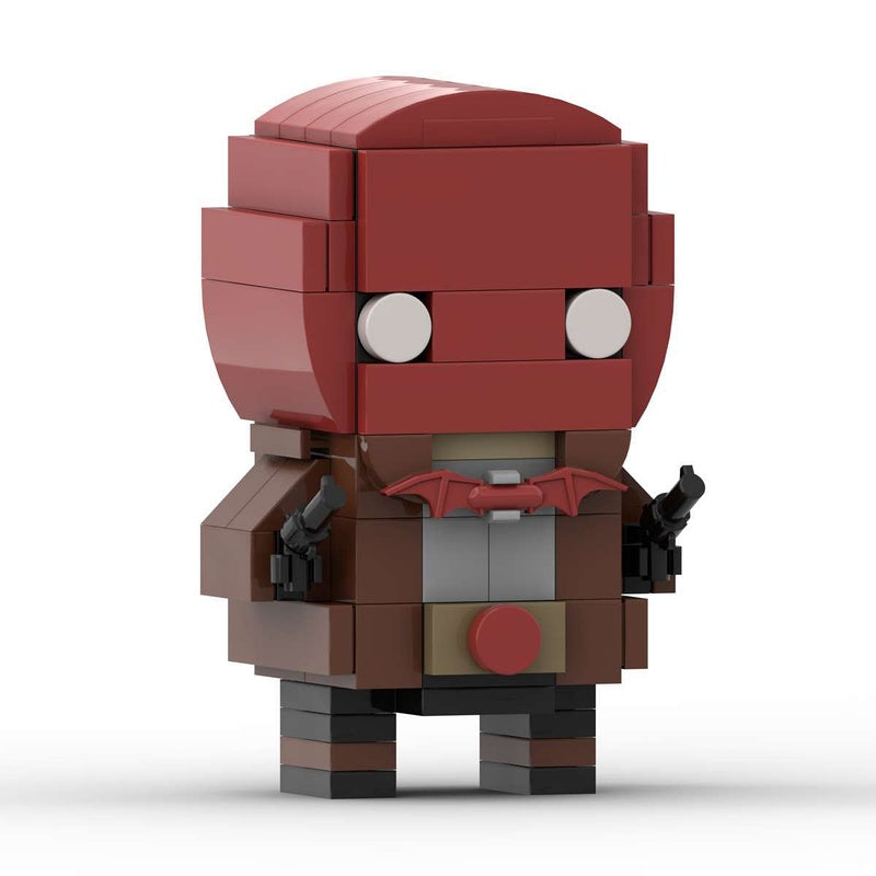 Comic Book Superhero BrickHeadz Building Kit | Cinematic Hero LEGO-Compatible MOC - 1