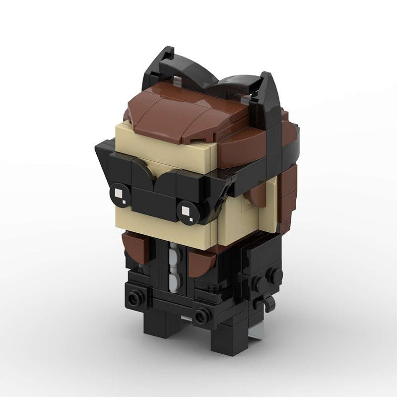Comic League Superhero Brickheadz Building Kit | LEGO-Compatible MOC - 1