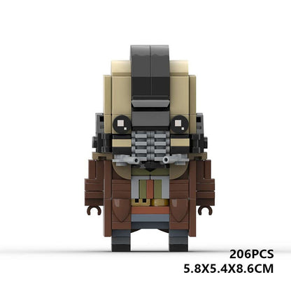 Comic League Superhero Brickheadz Building Kit | LEGO-Compatible MOC - 3