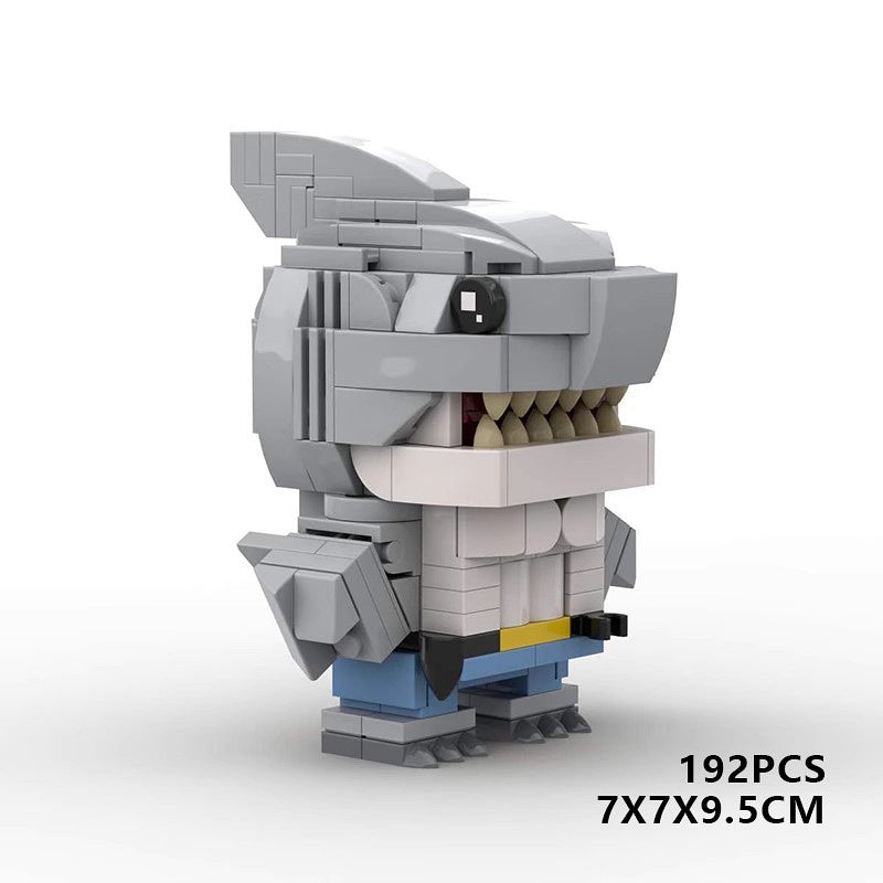 Comic League Superhero Brickheadz Building Kit | LEGO-Compatible MOC 5