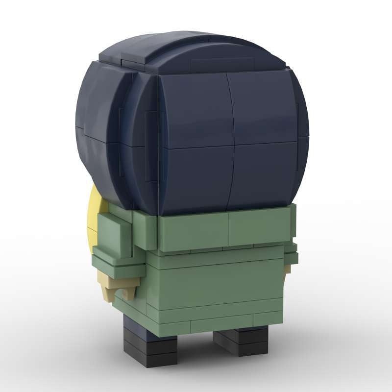 Comic Soldier Hawk and Winter Hero Building Kit | LEGO-Compatible MOC - 21