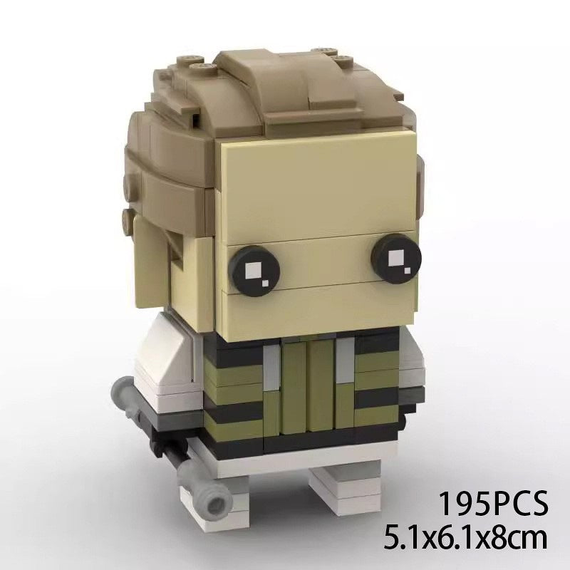 Comic Superhero Spy Figures Building Kit | LEGO-Compatible MOC - 6