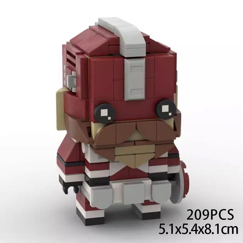 Comic Superhero Spy Figures Building Kit | LEGO-Compatible MOC - 7