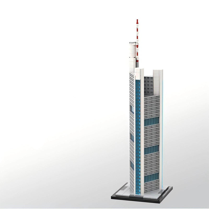Commerzbank Tower Frankfurt Skyscraper Building Kit | 1:800 Scale Build MOC - 1