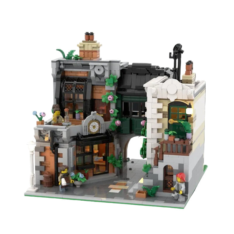 Community Square Building Kit | Compatible MOC - 2