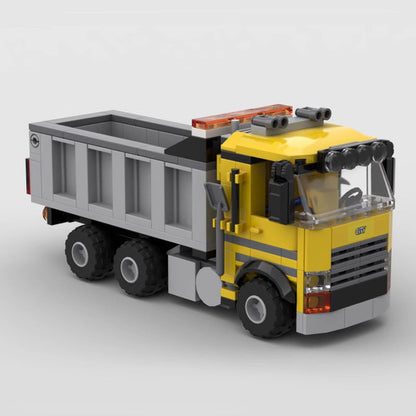 Construction Tipper MOC Building Kit | Heavy Duty Vehicle Model - 2