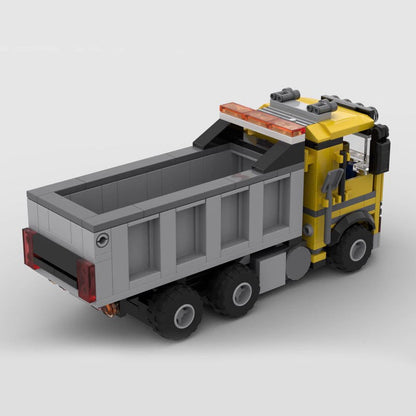 Construction Tipper MOC Building Kit | Heavy Duty Vehicle Model - 3