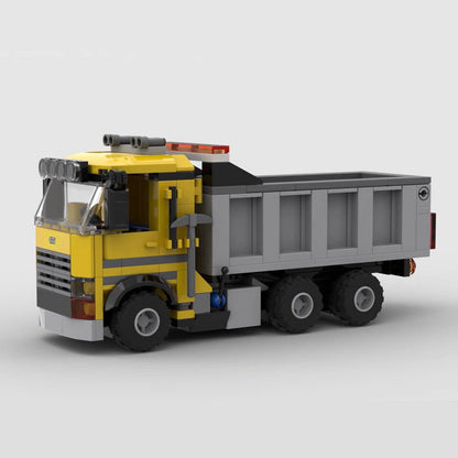 Construction Tipper MOC Building Kit | Heavy Duty Vehicle Model - 5