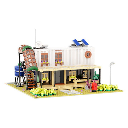 Container House II MOC Building Kit | Modern Modular Architecture - 3