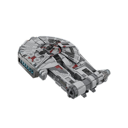 Corellian-Style Light Freighter MOC Spaceship Building Kit - 4