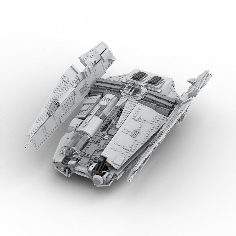 Covert Galactic Space Haulcraft MOC Building Kit - 2