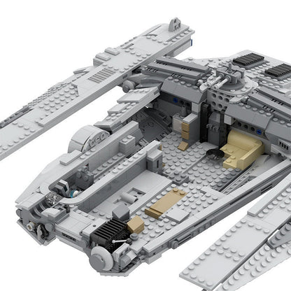 Covert Galactic Space Haulcraft MOC Building Kit - 4