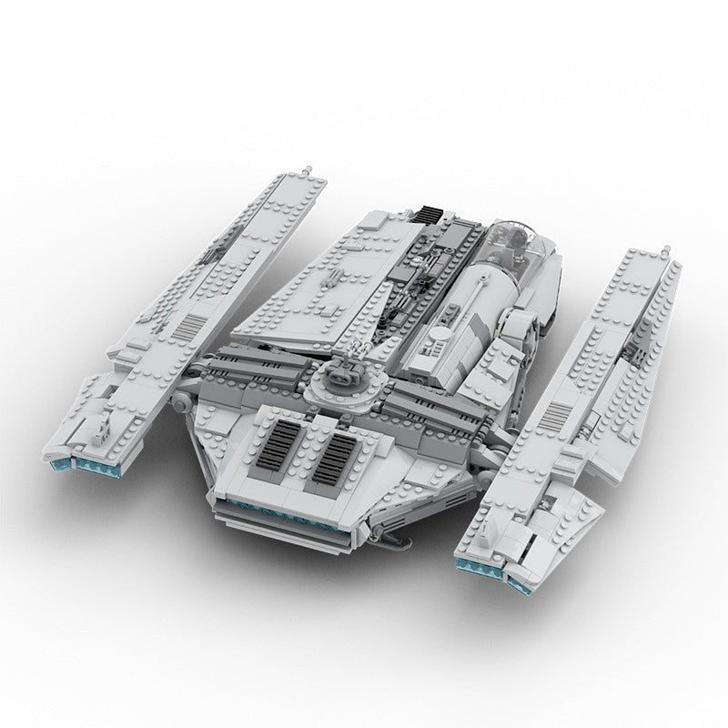 Covert Galactic Space Haulcraft MOC Building Kit - 6