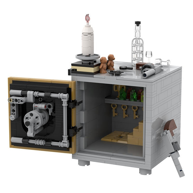 Cowboy Safe Decryption Box MOC Mechanical Puzzle Building Kit - 2