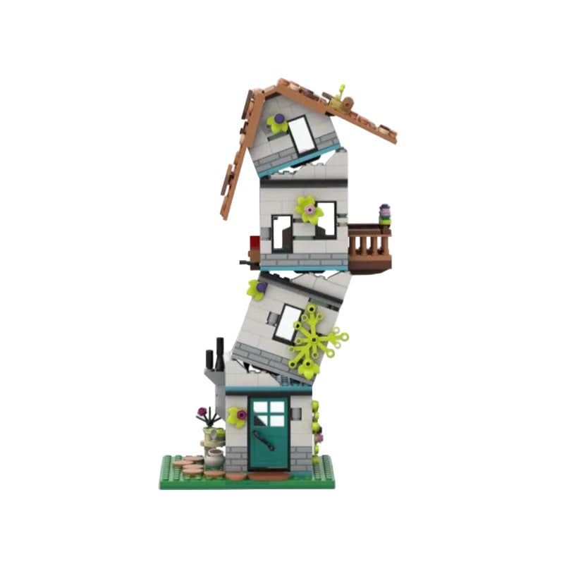 Cozy Fairytale Tower Building Kit | LEGO-Compatible MOC - 1