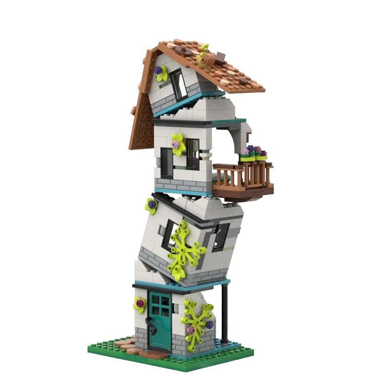 Cozy Fairytale Tower Fantasy MOC Building Kit - 2