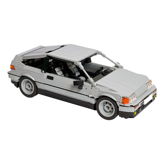 CR-X Compact Sport Hatchback Car Building Kit | LEGO-Compatible MOC - 3