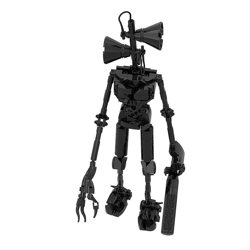 Creepy Tall Siren Monster MOC Character Building Kit - 2
