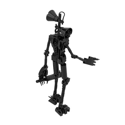 Creepy Tall Siren Monster MOC Character Building Kit - 5