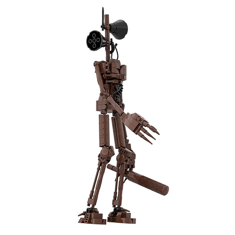 Creepy Tall Siren Monster MOC Character Building Kit - 6