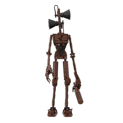 Creepy Tall Siren Monster MOC Character Building Kit - 7