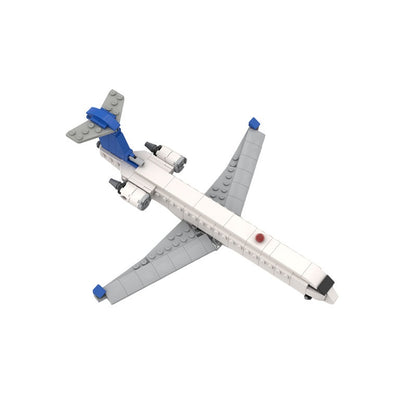 CRJ 700 Regional Jet Airliner Building Kit | 1:125 Scale LEGO-Compatible MOC - 3