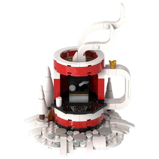 Cup-o-Jolly Java Stand Building Kit | LEGO-Compatible MOC - 1