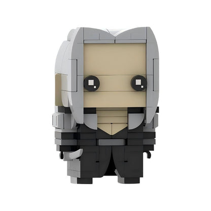 Cyber RPG Hero BrickHeadz Building Kit | LEGO-Compatible MOC - 10