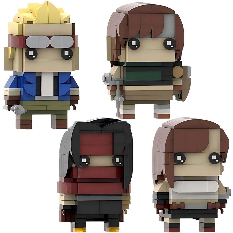 Cyber RPG Hero BrickHeadz Building Kit | LEGO-Compatible MOC - 12