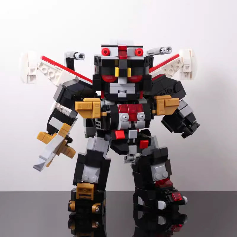 Cybernetic Beast Combination Robot Building Kit | LEGO-Compatible MOC - 2