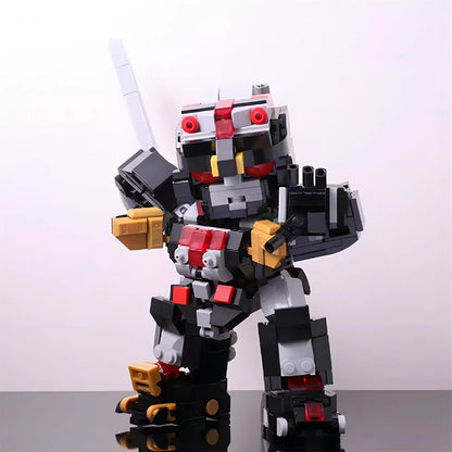Cybernetic Beast Combination Robot Building Kit | LEGO-Compatible MOC - 3