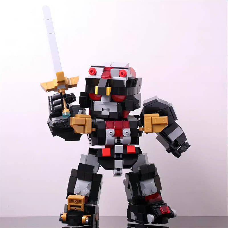 Cybernetic Beast Combination Robot Building Kit | LEGO-Compatible MOC - 4
