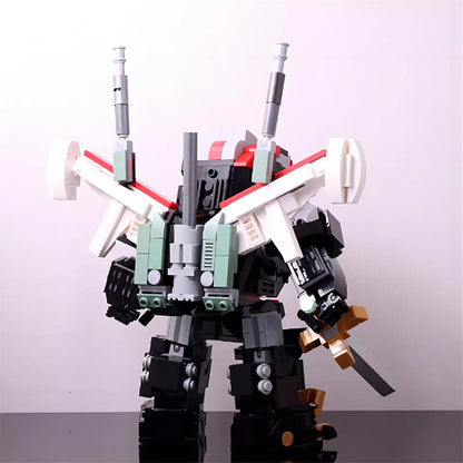 Cybernetic Beast Combination Robot Building Kit | LEGO-Compatible MOC - 5