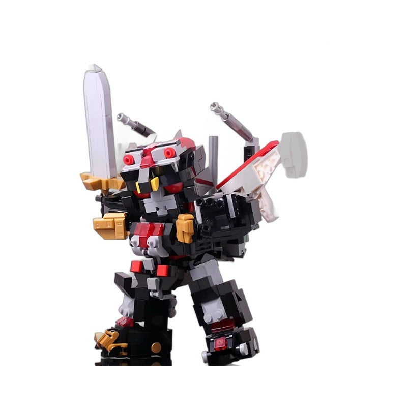 Cybernetic Beast Combination Robot MOC Building Kit | Mecha Figure Model - 1