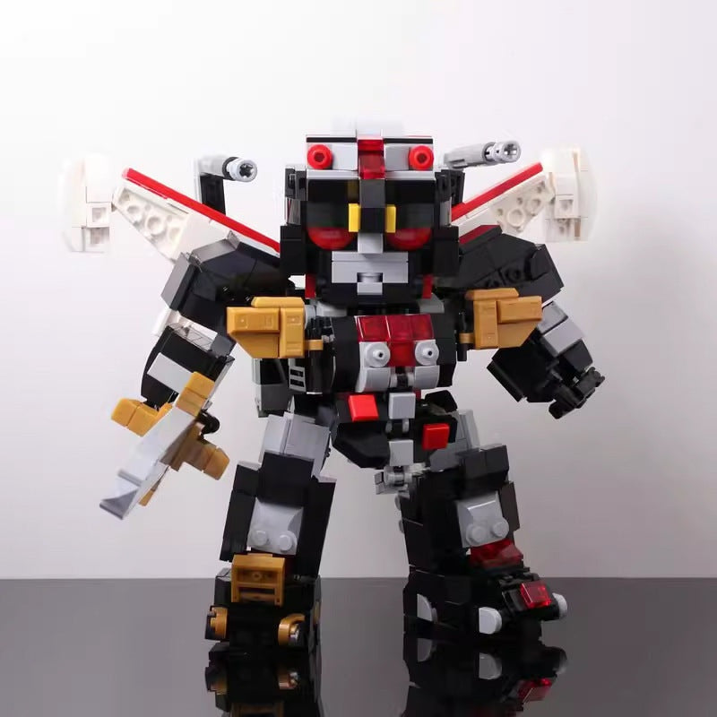 Cybernetic Beast Combination Robot MOC Building Kit | Mecha Figure Model - 2
