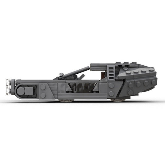Cyberpunk Flying Car MOC Building Kit | Futuristic Spinner Vehicle - 2