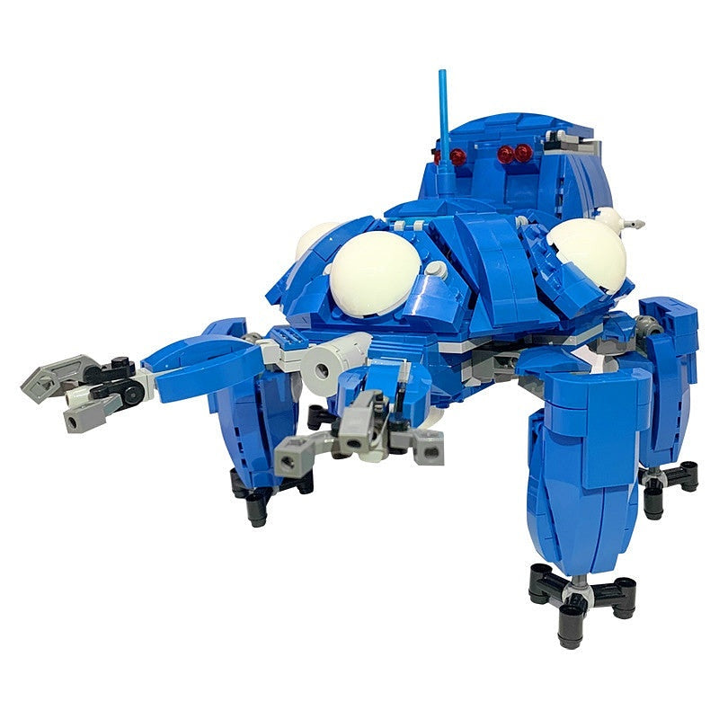 Cyberpunk Spider Drone Mecha AI Walking Tank MOC Building Kit - 2