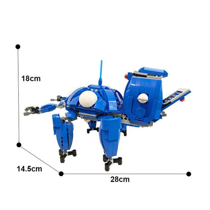 Cyberpunk Spider Drone Mecha AI Walking Tank MOC Building Kit - 5