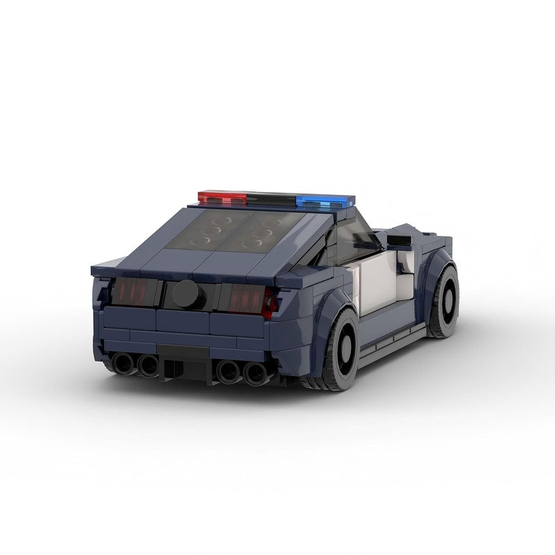 Cybertron Interceptor Police Car Building Kit | LEGO-Compatible MOC - 5