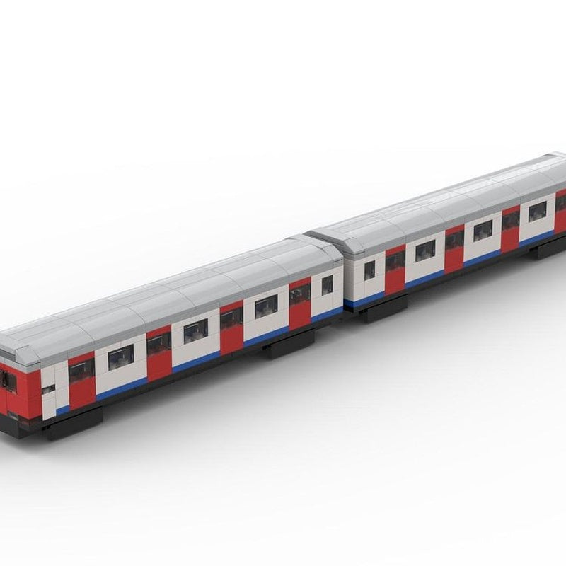 D78 Stock Urban Metro Passenger Train MOC Building Kit - 1