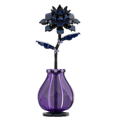 Dahlia Flower MOC Building Kit | Botanical Floral Display Model - 1