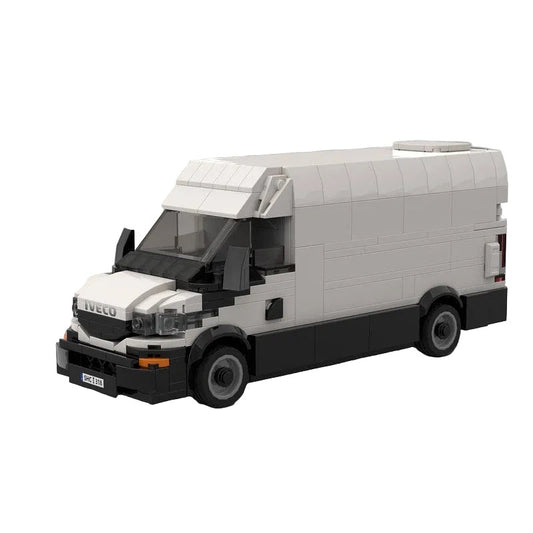 Daily Van MOC Building Kit | Realistic Compact Vehicle Model - 1