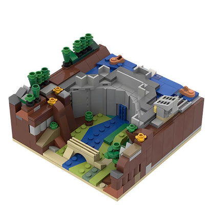 Dam Diorama Building Kit | LEGO-Compatible MOC - 2