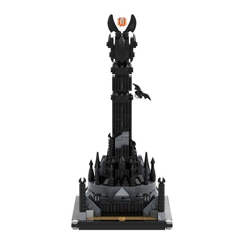 Dark Fantasy Citadel Tower Building Kit | LEGO-Compatible MOC - 4