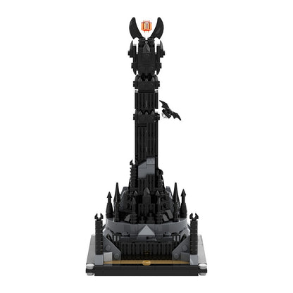 Dark Fantasy Citadel Tower Building Kit | LEGO-Compatible MOC - 4