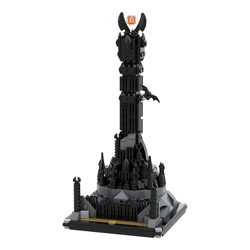 Dark Fantasy Citadel Tower Building Kit | LEGO-Compatible MOC - 5